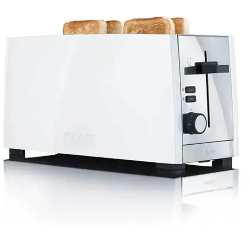 White 4 Slice Toaster - Graef