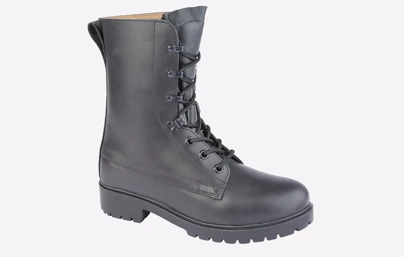 Grafters Assault Leather Mens - Black - Size Uk 6