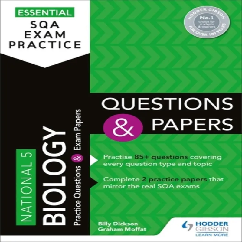 Billy Dickson Essential Sqa Exam Practice: National 5 Biology Questions and Papers