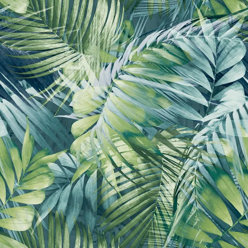 GranDeco Antigua Palm Wallpaper