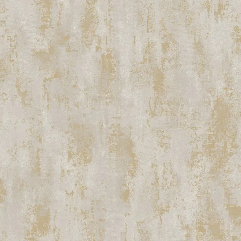 Dulcie Taupe & Gold Metallic Wallpaper