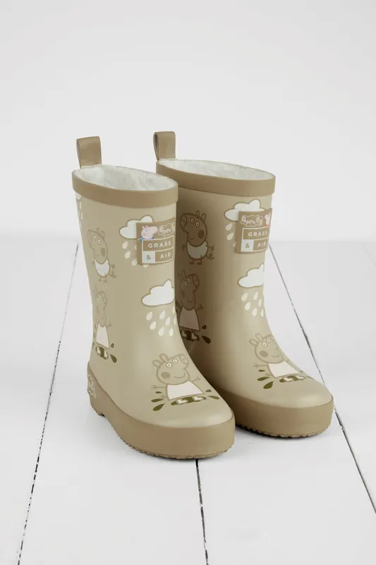 Grass & Air Kids Peppa Pig Colour Changing Wellies