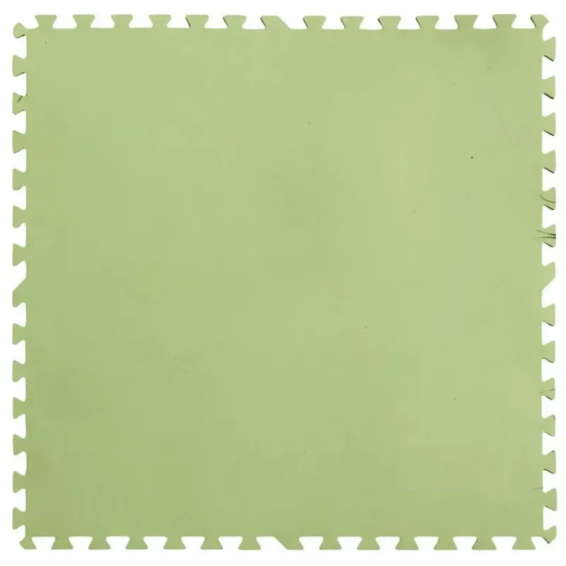 Gre Accessories Pool Floor Protector 4.5 Mm 9 Units Green 81 x 81 cm unisex