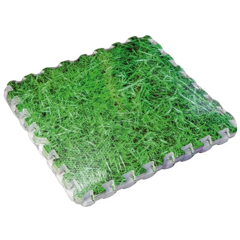 Gre Accessories Pool Floor Protector 8 Mm 9 Units Grass 50 x 50 cm unisex