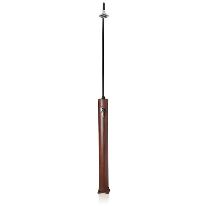 Gre Accessories Solar Shower 9l Wooden / Silver One Size unisex