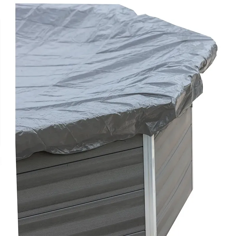 Gre Accessories Winter Cover For Square Pool Grey 376 x 376 cm unisex