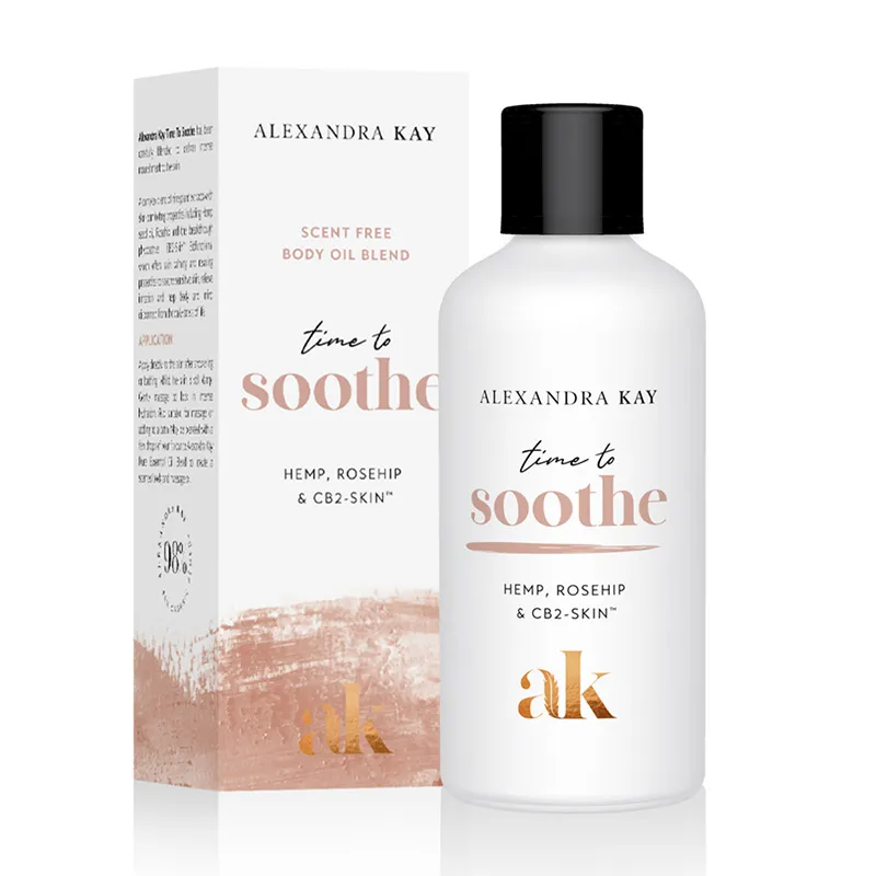 Green People Alexandra Kay Time To Soothe Scent Free Body Oil 100ml