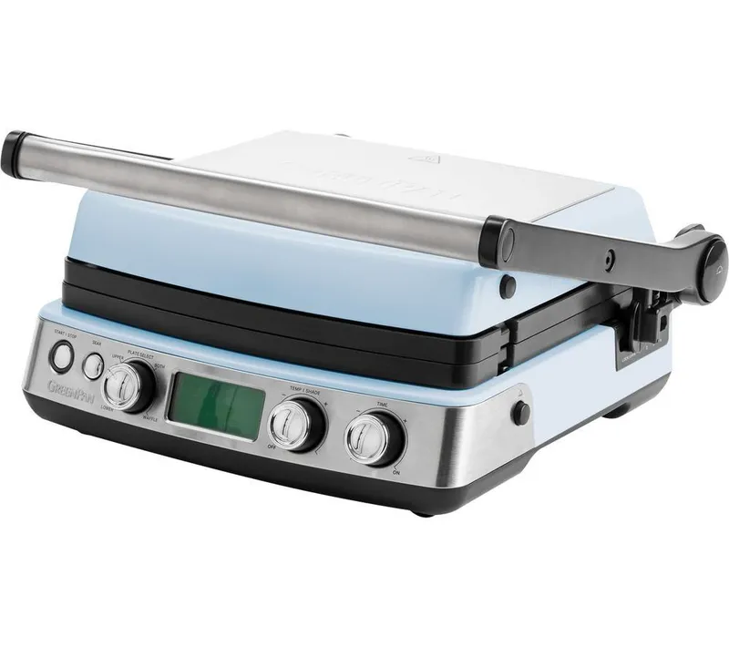 Greenpan CC006581-001 Contact Grill - Blue,Silver/Grey