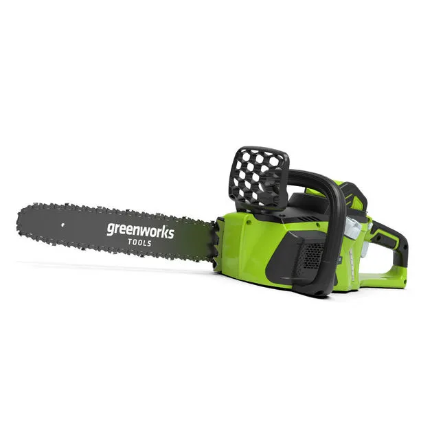 Greenworks GD40CS15 40v Cordless Brushless Chainsaw 350mm No Batteries No Battery Charger