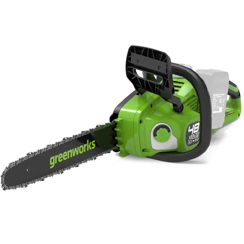Greenworks GD24X2CS36 48v Cordless Brushless Chainsaw 360mm No Batteries No Battery Charger