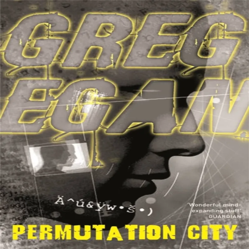 Greg Egan Permutation City Paperback Book Multicolor