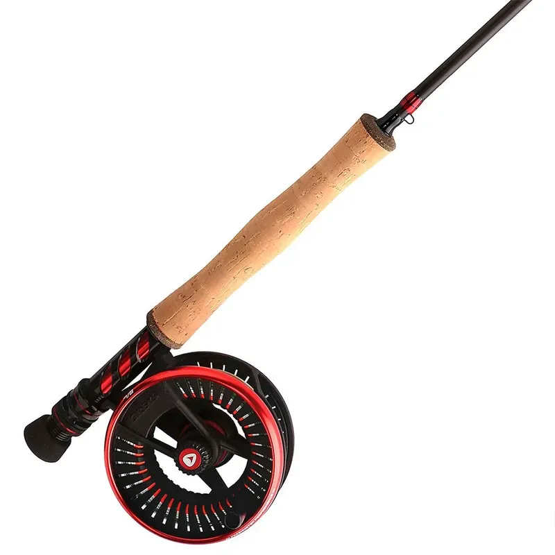 Greys Tail Fly Fishing Combo Black 3.96 m unisex