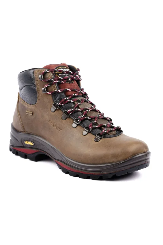 Grisport Fuse Lowland Mens Crazy Horse Leather Hiking Boot - - Size: 8