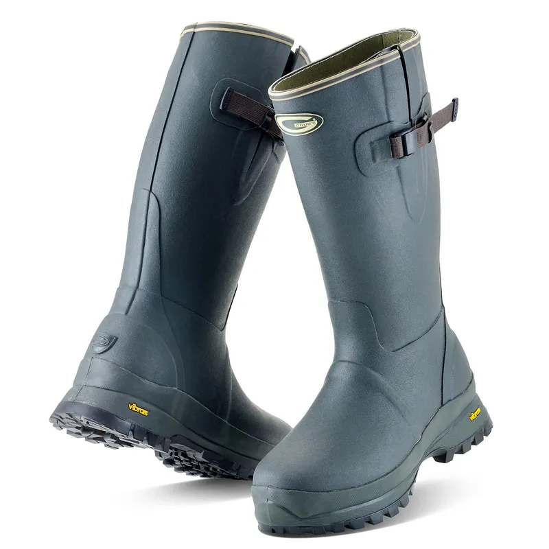 Grubs Boots Men's Speyline Traditional Wellington Boots in Green Size: 6 Green 6