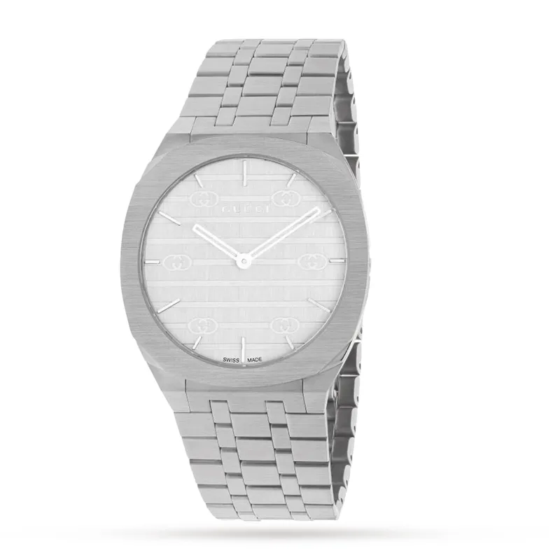 Gucci Mens 25H Watch YA163407