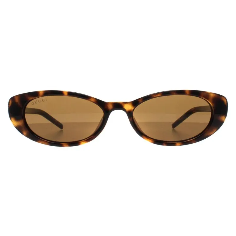 Gucci Women's Cat Eye Havana Brown GG1680S Sunglasses - Brown - Size: One Size