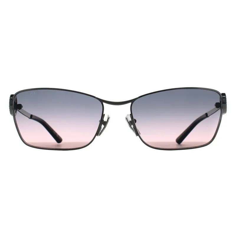 Gucci Women's Rectangle Silver Grey Gradient GG2045S Silver female