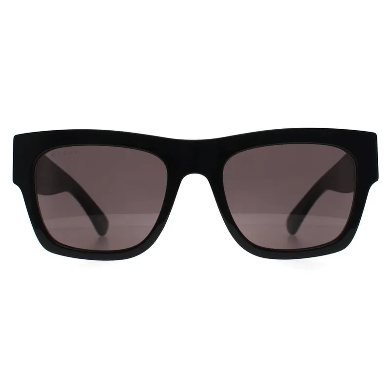 Gucci Women's Square Black Grey GG1793S Sunglasses - Black