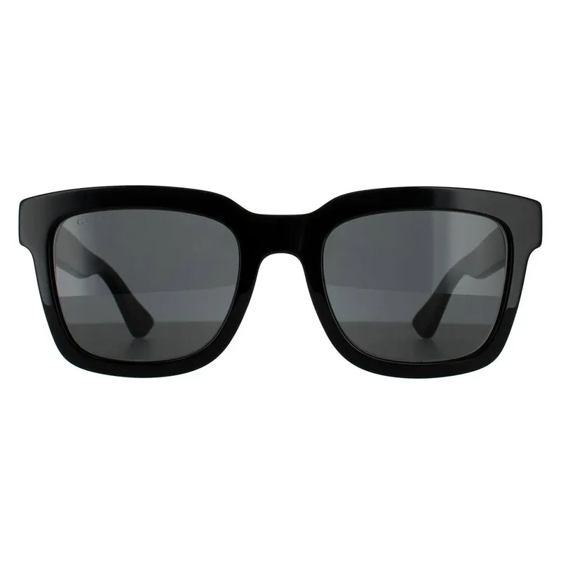 Gucci Women's Square Black Sunglasses - Black