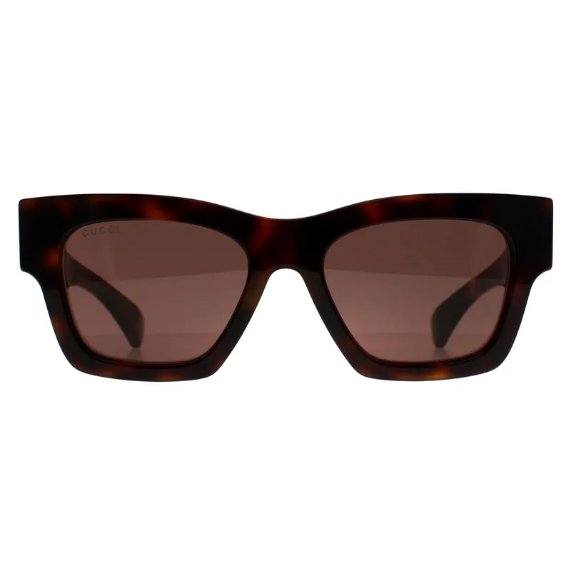 Gucci Women's Square Havana Brown GG1835S Brown female