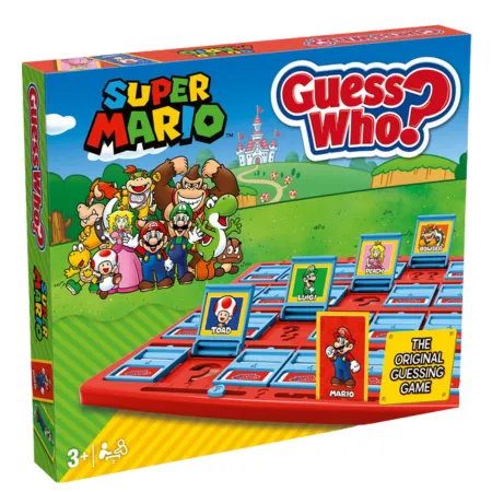 Guess Who Super Mario Board Game