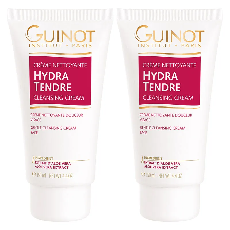 Guinot Creme Nettoyante Hydra Tendre 2x150ml Double