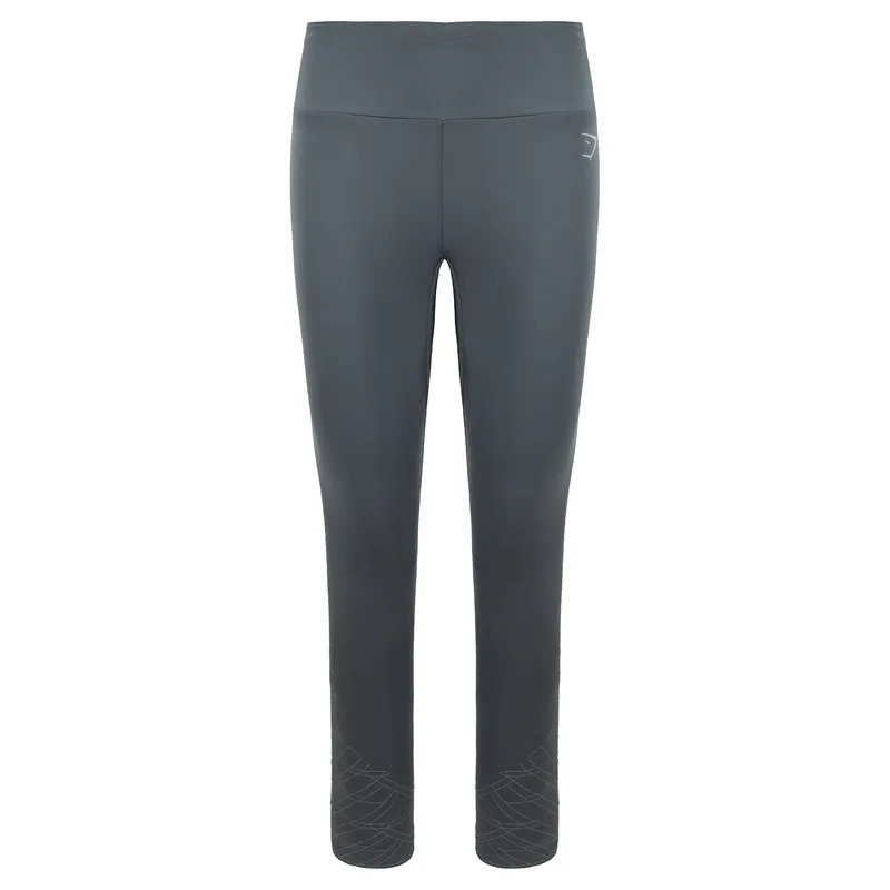 Gymshark Speed Womens Charcoal Grey Leggings - Size X-Small