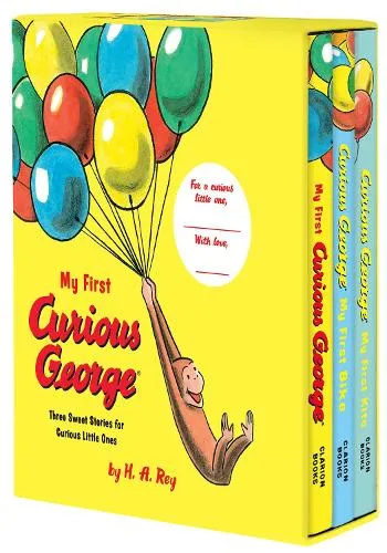 H. A. Rey My First Curious George 3-Book Box Set