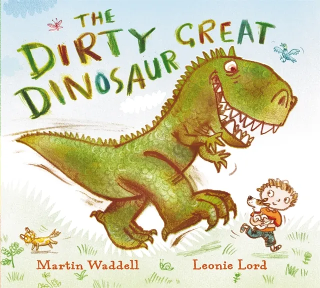 Martin Waddell Dirty Great Dinosaur Paperback Book Multicolor