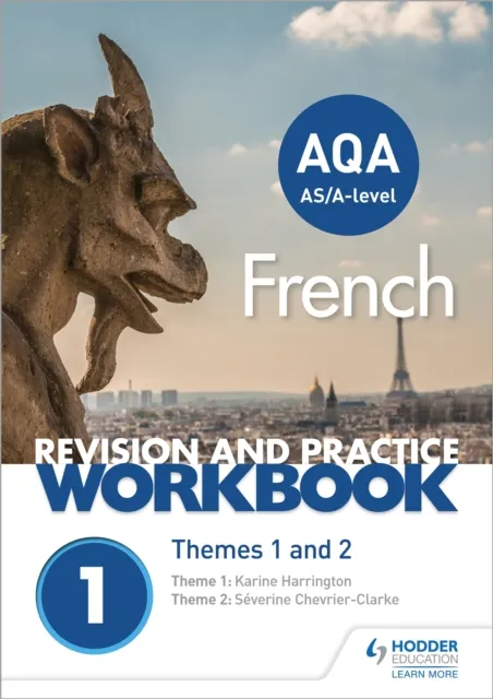 Karine Harrington Aqa A-level French Revision & Practice Workbook: Themes 1 & 2 Multicolor