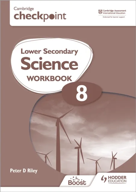 Peter Riley Cambridge Checkpoint Lower Secondary Science Workbook 8 Paperback Multicolor