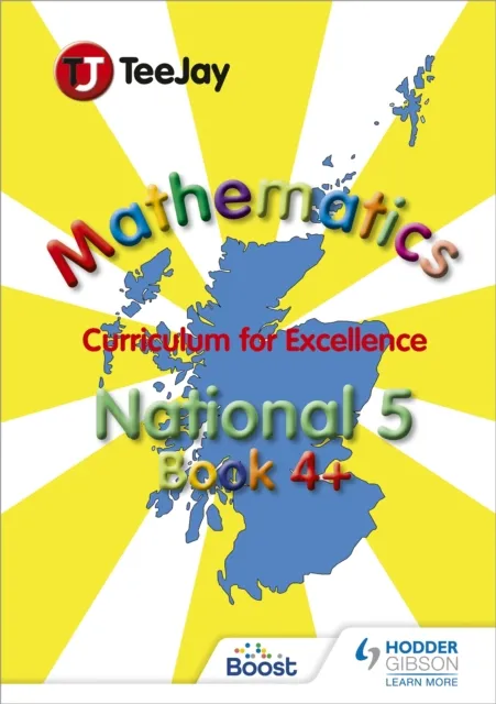 Thomas Strang TeeJay Mathematics CfE Level 4+ Paperback Book Multicolor