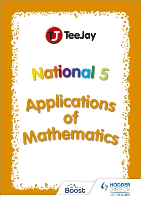 Thomas Strang TeeJay National 5 Applications of Mathematics Paperback Book Multicolor