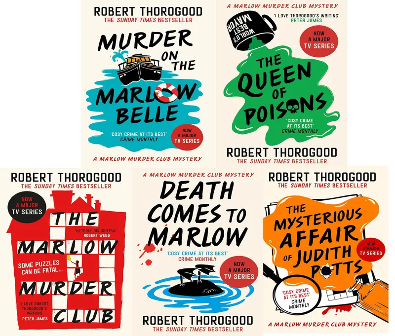 Hachette UK Ltd The Marlow Murder Club Mysteries Series By Robert Thorogood 5 Books Collection Set
