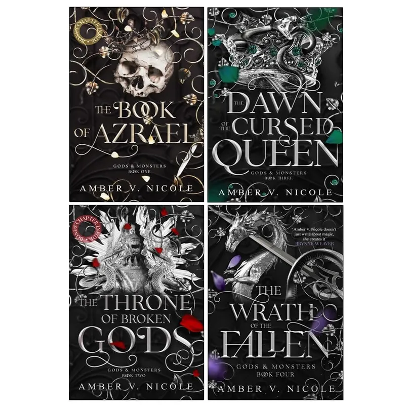 Gods & Monsters Series By Amber V. Nicole 4 Books Collection Set - Fiction - Paperback Hachette