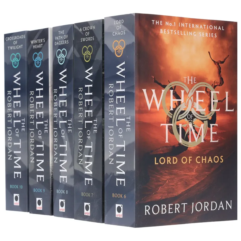 The Wheel of Time by Robert Jordan: Books 6-10 Collection Set - Fiction - Paperback Hachette