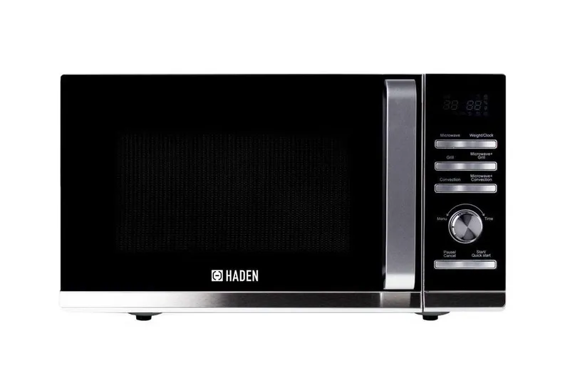 Haden 25L Oven & Grill Microwave Oven in Silver Silver
