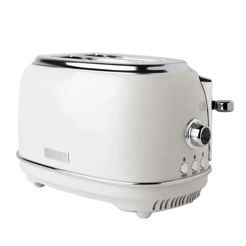 Haden Heritage White Toaster 2 Slice in Ivory Ivory