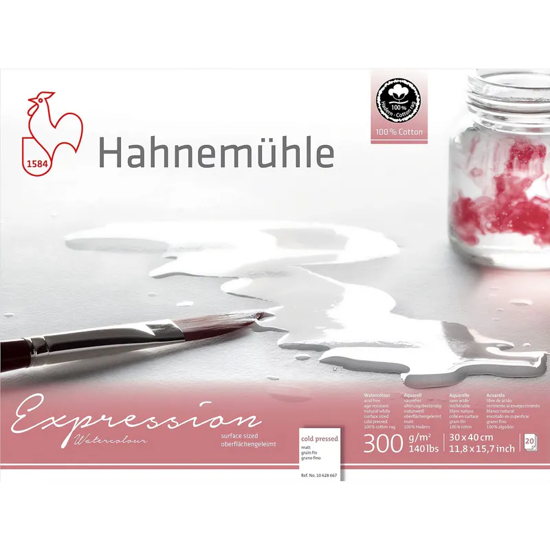 Hahnemuhle Hahnemuehle Expression Watercolour Pad (Cold Pressed)
