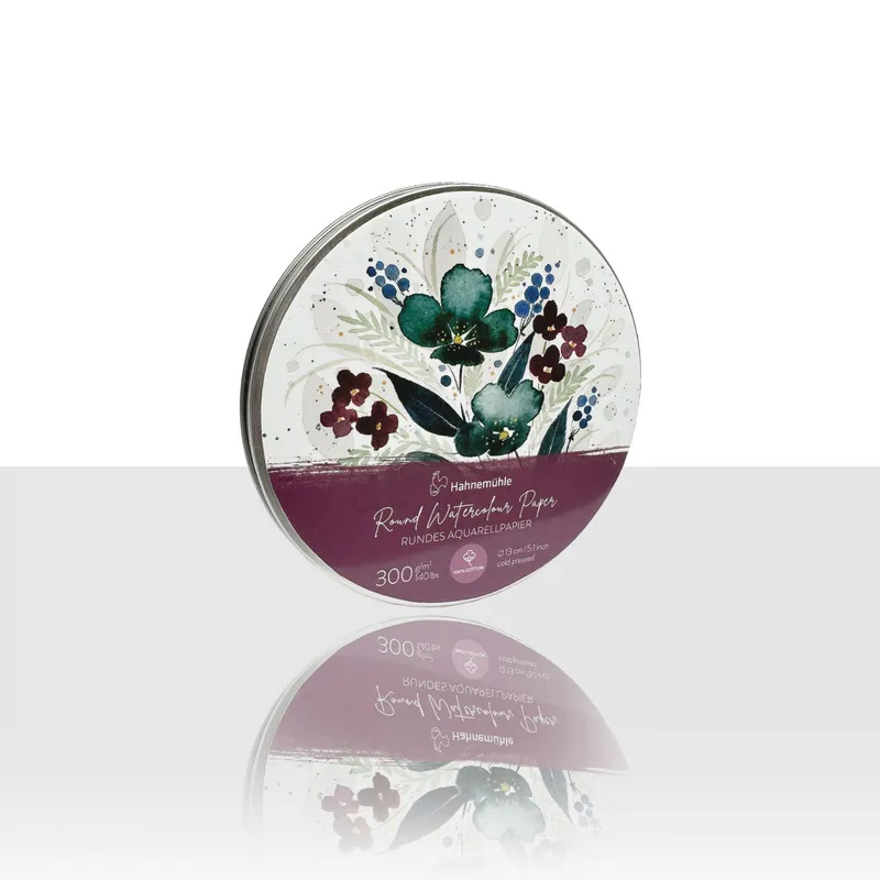 Hahnemuhle Hahnemuehle Expression Round Watercolour Tin Set 300gsm Paper 13cm