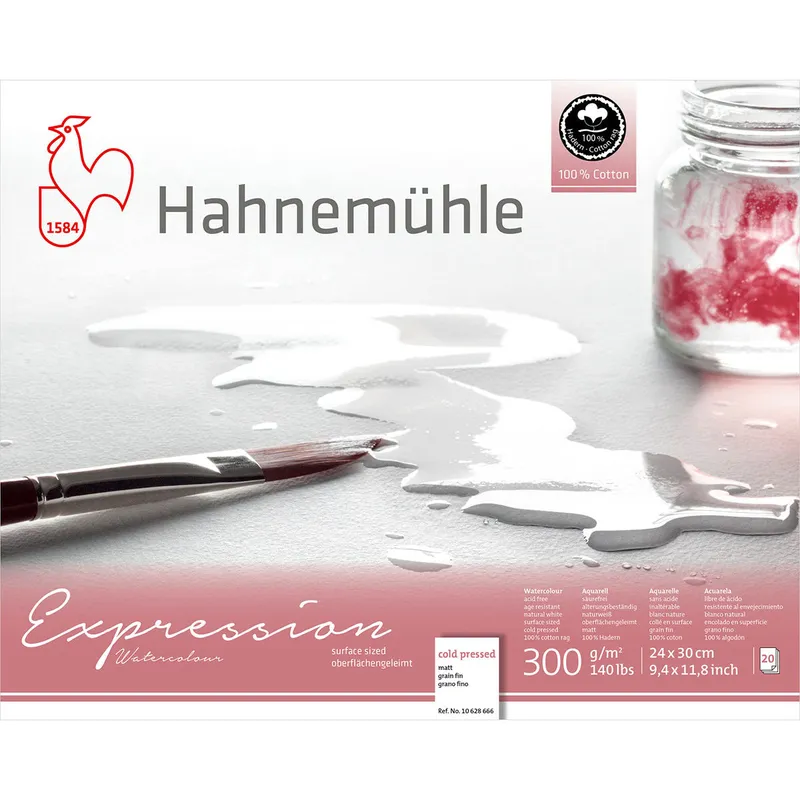 Hahnemuhle Hahnemuehle Expression Watercolour Pad (Cold Pressed)