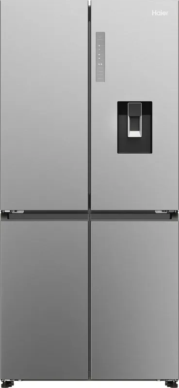 Haier HCR3818EWMM Total No Frost Multi-door American Fridge Freezer - Stainless Steel - E Rated, Stainless Steel