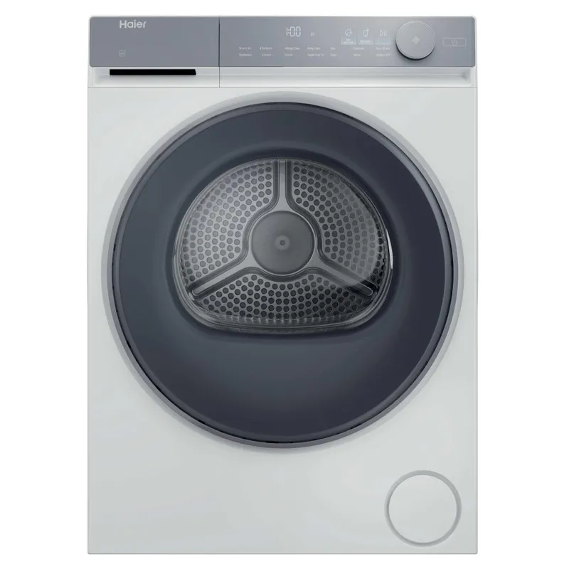 Haier HD90-C367U1-UK Series 7 9kg Heat Pump Condenser Tumble Dryer - White