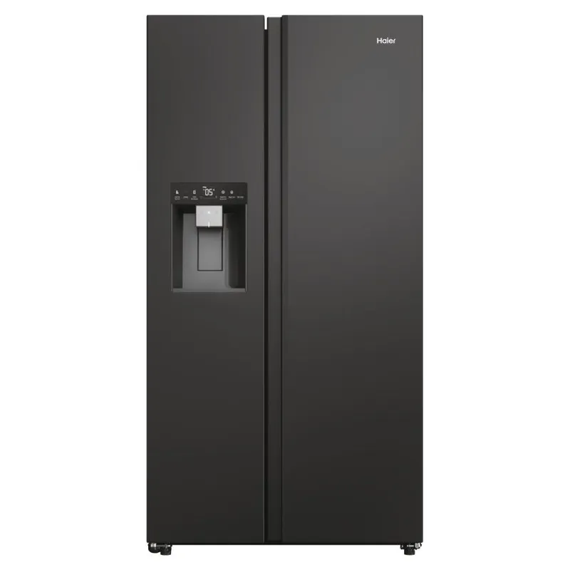 Haier HSW79F18DIPT Series 7 American Fridge Freezer Ice & Water - Slate Black