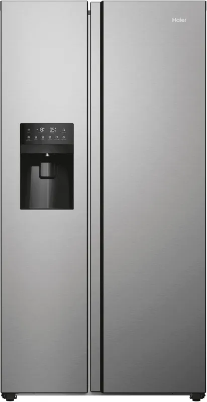 Haier Sbs 90 Series 5 HSR5918DIMP Frost Free American Fridge Freezer - Stainless Steel - D Rated, Stainless Steel