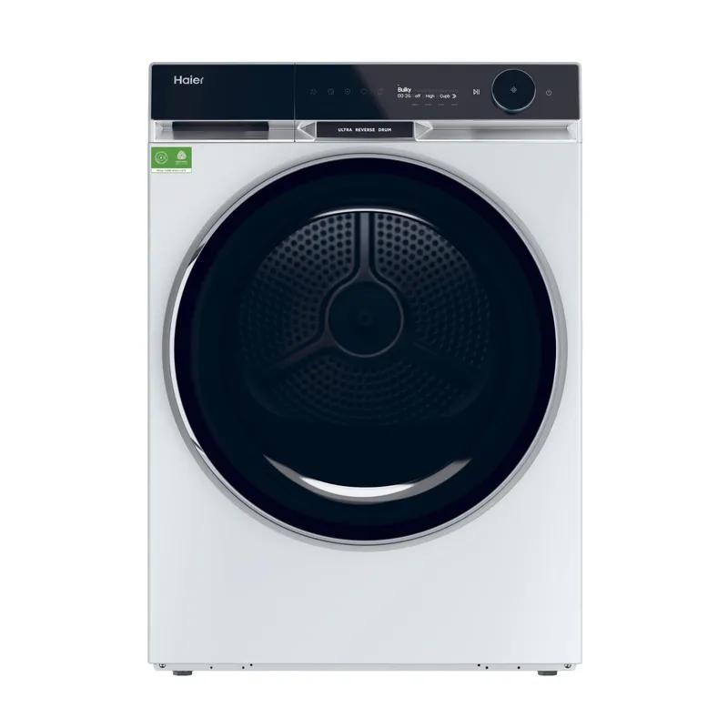 Haier X Series 11 HD90-A3Q397U1 White 9kg Freestanding Heat Pump Tumble Dryer