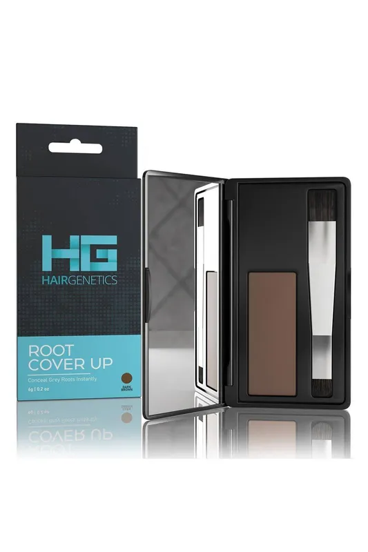 Hair Genetics Root Cover Up in Dark Brown - Dark Brown