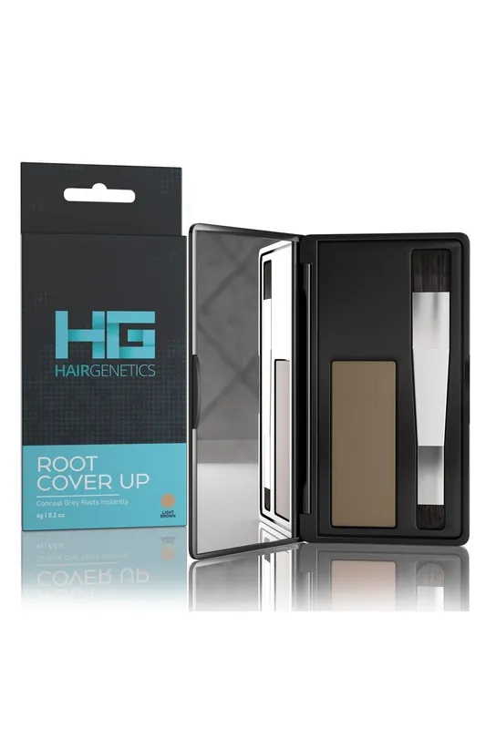 Hair Genetics Root Cover Up in Light Brown - Light Brown