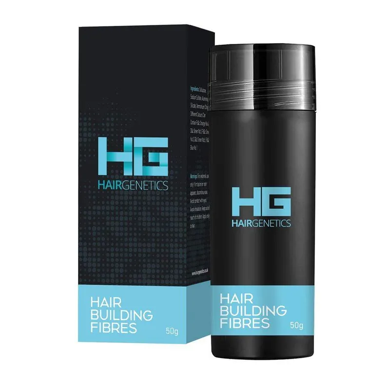 Hair Genetics Hair Fibres 50g in Medium Brown Medium Brown