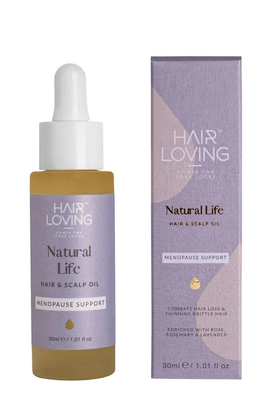 Hair Loving Women's Hair Oil for Menopausal Hair 30ml in Pale Orange Pale Orange